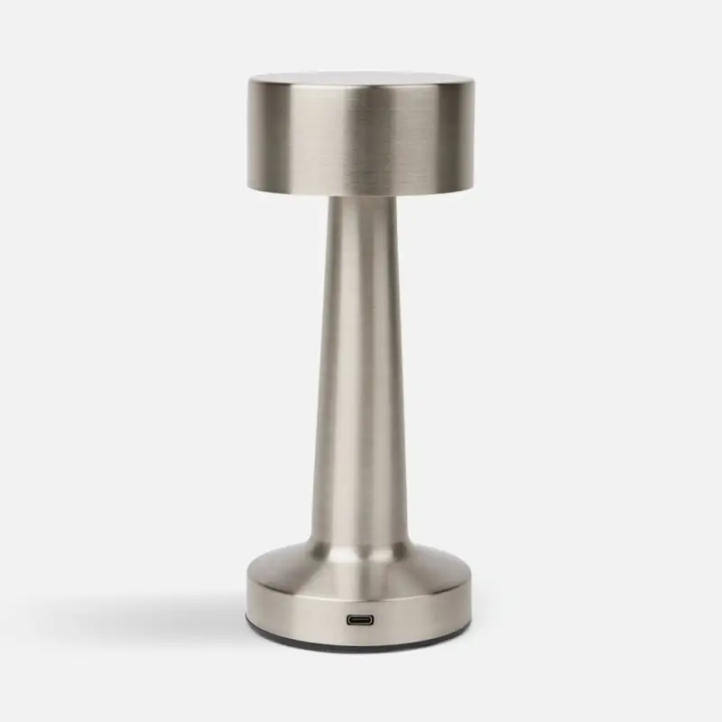 Настольная лампа Maris, серебристая