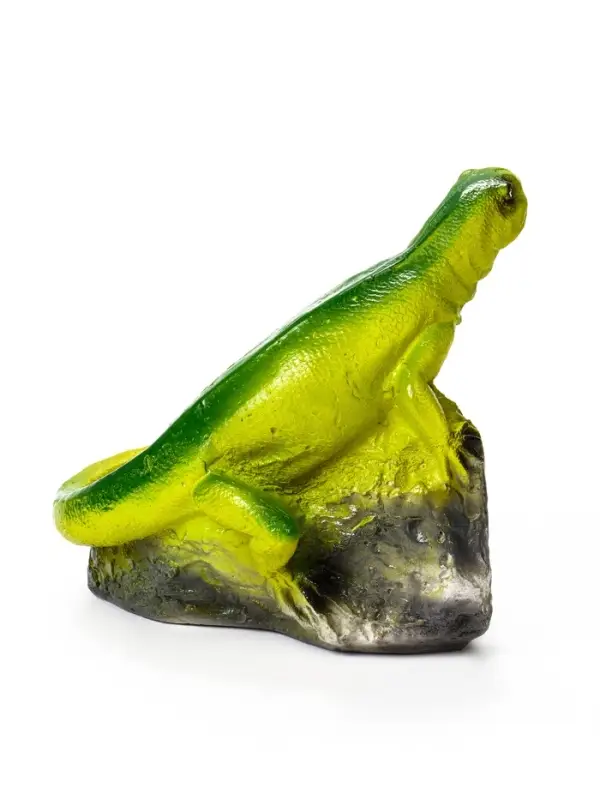 Садовая фигура из гипса &laquo;Ящерица на камне&raquo;, 16.5&times;13&times;16 см