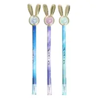 Ручка-прикол Calligrata &laquo;Блеск Ушки&raquo;, чёрный стержень, гелевая, МИКС