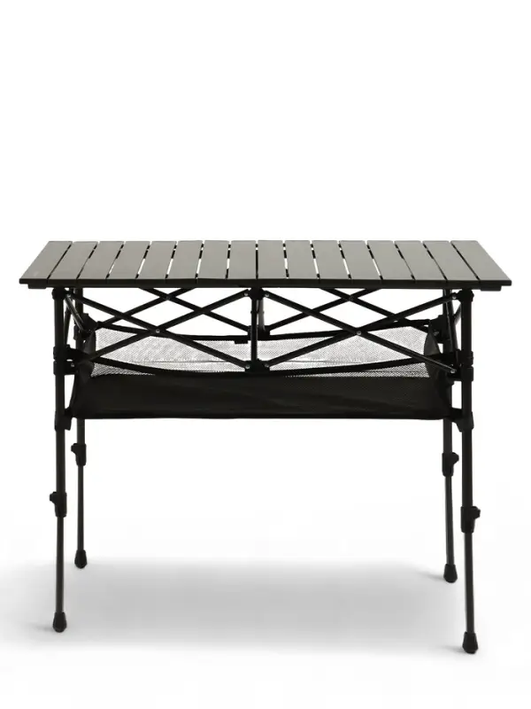 Стол туристический Maclay, 95&times;55&times;50/74 см, с органайзером, чёрный