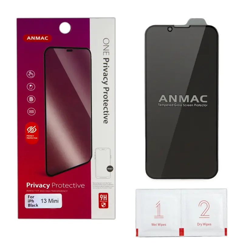 Защитное стекло для iPhone 13 Mini Anmac Privacy