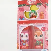 Подарочный набор для девочки &laquo;Для тебя&raquo;: пена для купания, шампунь для волос и мочалка утка, Чистое счастье