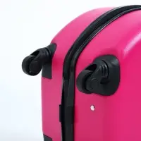 Чемодан детский 33 л (S), отдел на молнии, фуксия