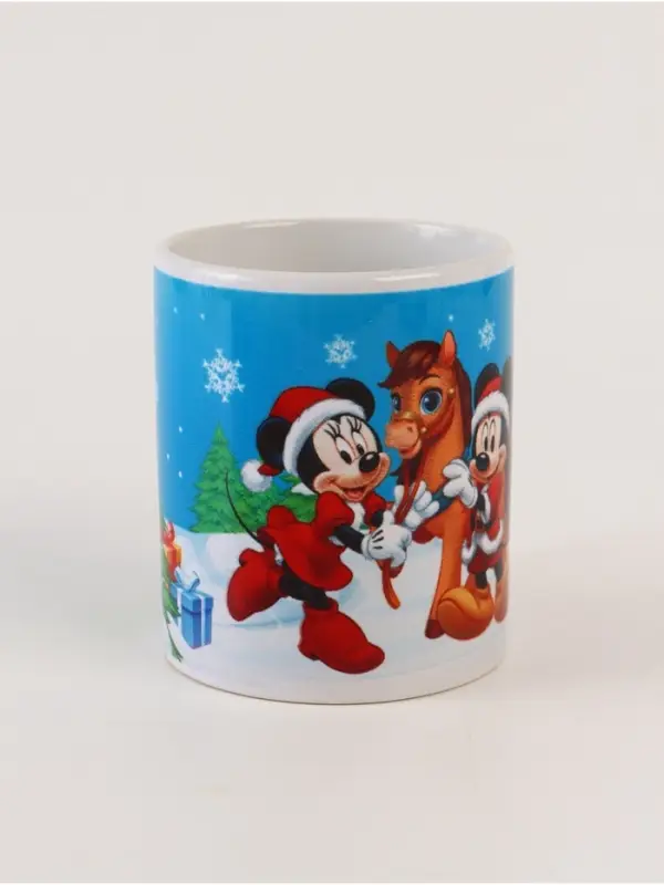 Кружка новогодняя сублимация «Символ года 2026. Лошадь» 320 мл, Микки Маус Кружка новогодняя сублимация «Символ года 2026. Лошадь» 320 мл, Микки Маус