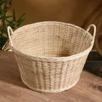 Корзина для белья, 44х44х31 см, ротанг