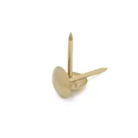 Гвозди ТУНДРА, декоративные, обивочные, 8&times;15 мм, золото, 500 шт.