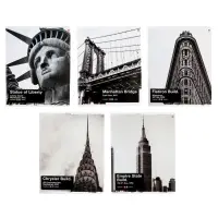 Тетрадь 96 л кл NY-NY, МИКС