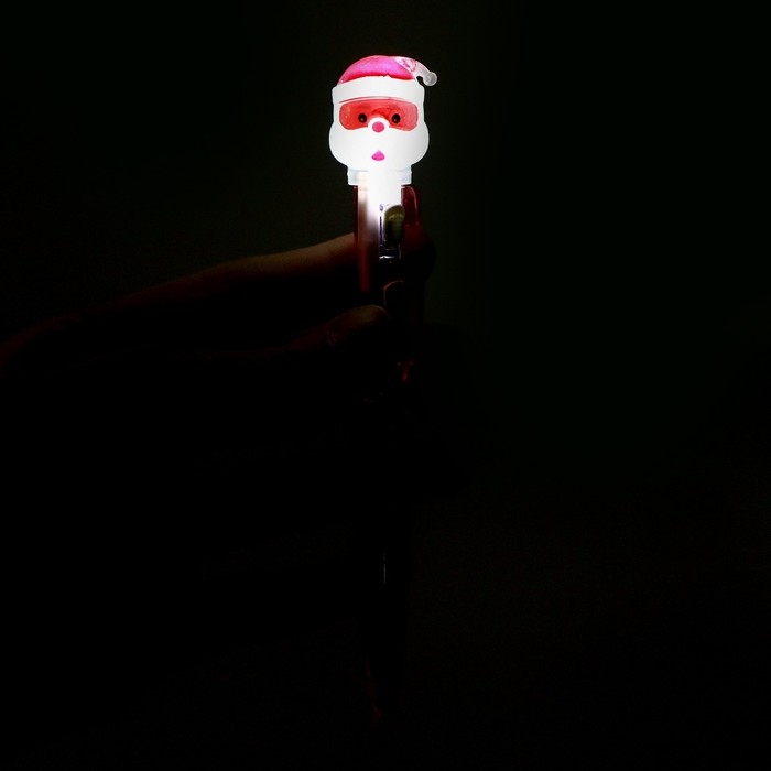 Ручка «Новый год» световая, виды МИКС Ручка «Новый год» световая, виды МИКС