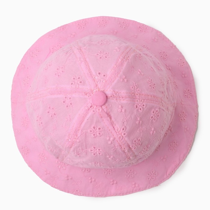 Панама детская Панама детская "Нежность" MINAKU, цвет ярко-розовый, размер 48