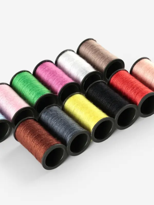 Швейный набор, 22 предмета, в пластиковом контейнере, 7.8&times;5.7&times;2.7 см