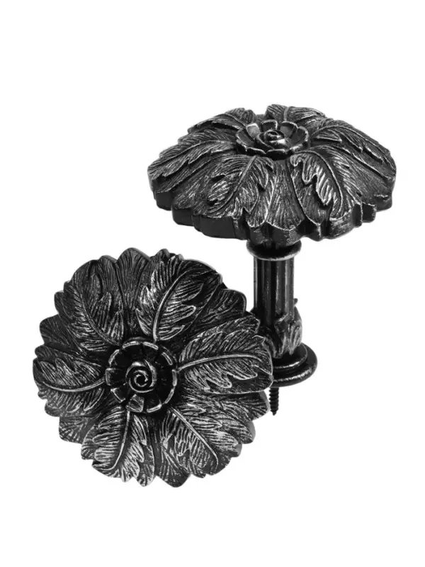 Крючок для штор CAPPIO KS035, d=9.8 мм, цвет серебро, 2 шт Крючок для штор CAPPIO KS035, d=9.8 мм, цвет серебро, 2 шт