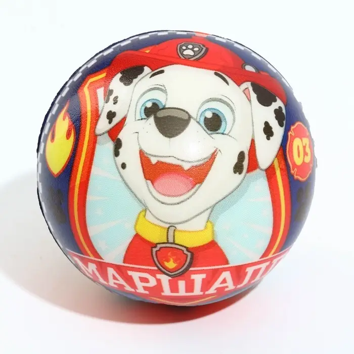 Мягкий мяч 6.3 см, Щенячий патруль, МИКС