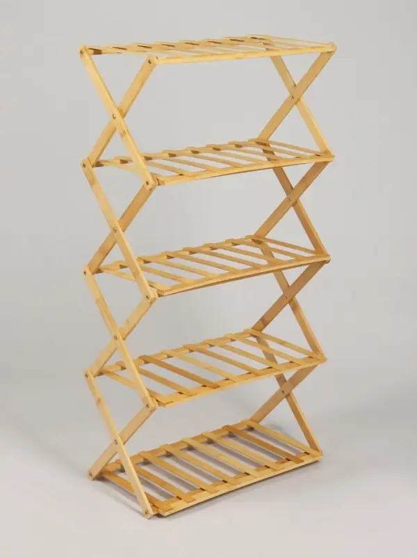 Стеллаж универсальный, 5 полок, 50&times;25&times;89 см, напольный, открытый, Greengo