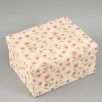 Коробка складная &laquo;Цветы&raquo;, 31 х 25,5 х 16 см