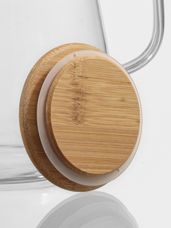 Кувшин стеклянный с бамбуковой крышкой «Эко», 1,8 л Кувшин стеклянный с бамбуковой крышкой «Эко», 1,8 л