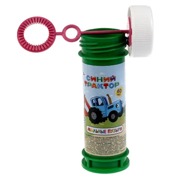 Мыльные пузыри "Синий трактор", 60 мл 01031-60ЭД