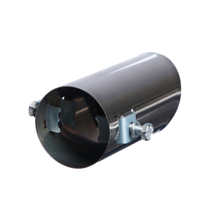 Насадка на глушитель 10.4×5.1 см, посадочный 50 мм Насадка на глушитель 10.4×5.1 см, посадочный 50 мм