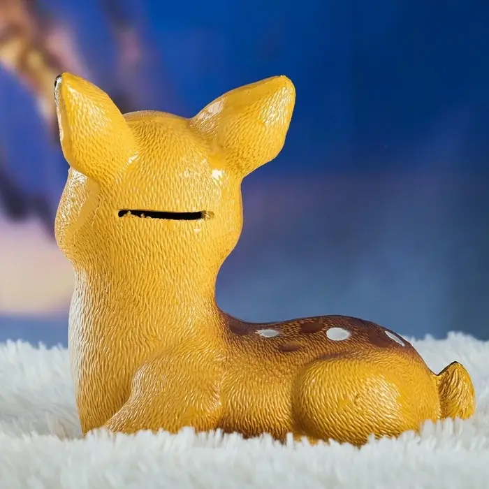 Копилка для денег &laquo;Оленёнок&raquo;, гипс, 16&times;11&times;17 см