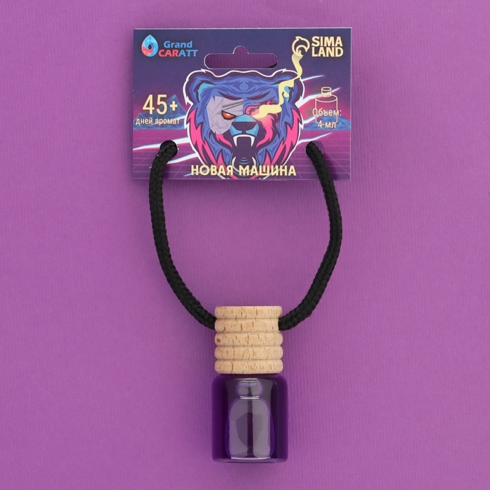 Ароматизатор подвесной Grand Caratt Новая машина, 4 мл Ароматизатор подвесной Grand Caratt Новая машина, 4 мл