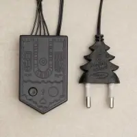 Гирлянда &laquo;Сеть&raquo; 2&times;2 м, IP20, тёмная нить, 224 LED, 8 режимов, 220 В, свечение синее