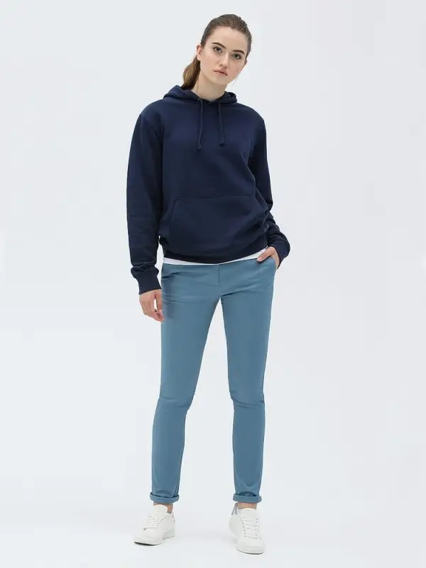 Толстовка унисекс Spencer темно-синяя, размер XS