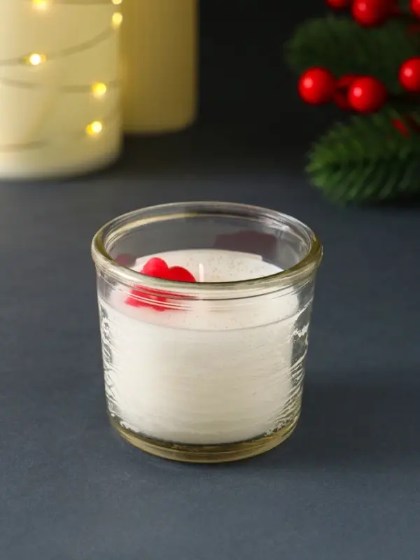 Ногодний ароматический набор "Каштановый пуддинг" свеча + диффузор