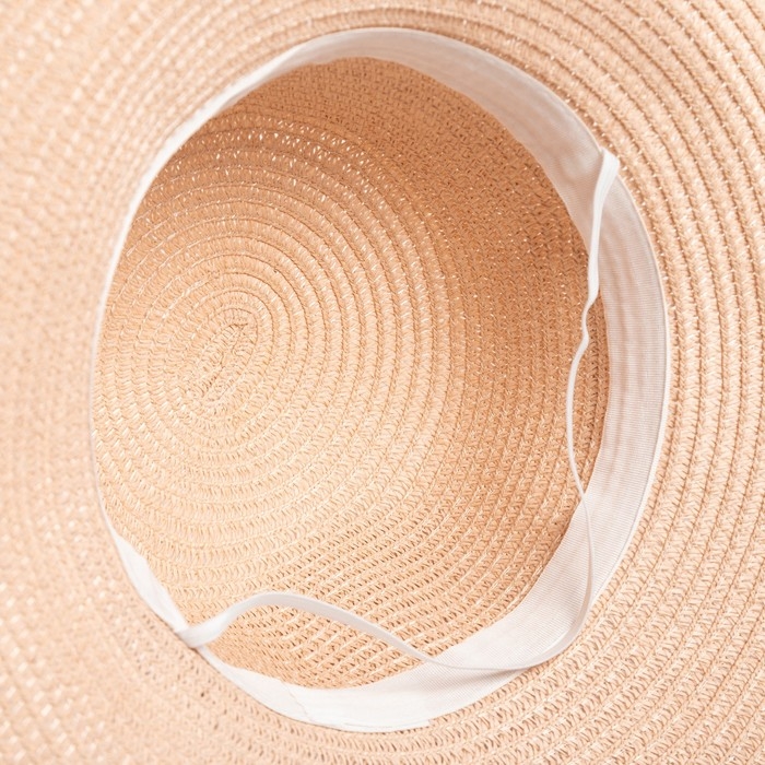 Шляпа с бантиком MINAKU цвет розовый, р-р 56-58 Шляпа с бантиком MINAKU цвет розовый, р-р 56-58