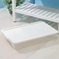 Контейнер для хранения Porter, 18 л, 66&times;42&times;12 см, с крышкой, цвет слоновая кость