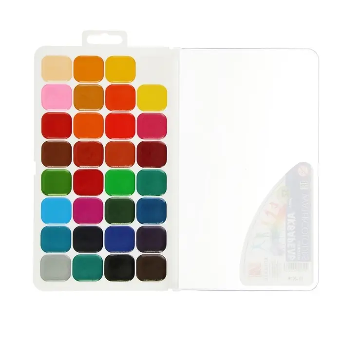 Акварель &laquo;Луч. Классика&raquo;, 32 цвета, без кисти