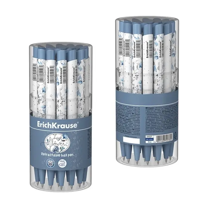 Ручка шариковая автоматическая ErichKrause Frozen Beauty Matic&Grip, узел 0.7 мм, чернила синие, резиновый держатель, тонкое письмо, корпус Soft Touch Ручка шариковая автоматическая ErichKrause Frozen Beauty Matic&Grip, узел 0.7 мм, чернила синие, резиновый держатель, тонкое письмо, корпус Soft Touch
