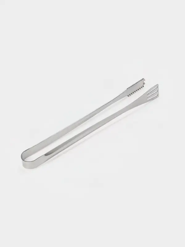Щипцы для стейка, длина 35 см, толщина 1.8 мм, нержавеющая сталь, серебристые