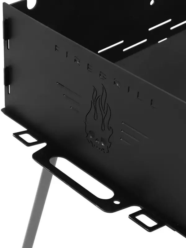 Мангал с ножками FIREGRILL, 94.7&times;37.5&times;72.3 см, 2 мм, длина жаровни 85 см