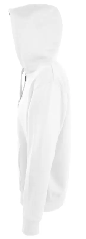 Толстовка мужская на молнии Soul Men 290 с контрастным капюшоном, белый, размер S Толстовка мужская на молнии Soul Men 290 с контрастным капюшоном, белый, размер S