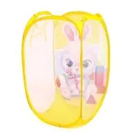 Корзина для хранения игрушек &laquo;Зайчик&raquo;, 57&times;34&times;34 см, жёлтая