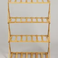 Стеллаж универсальный, 4 полки, 50&times;25&times;68 см, напольный, открытый, Greengo