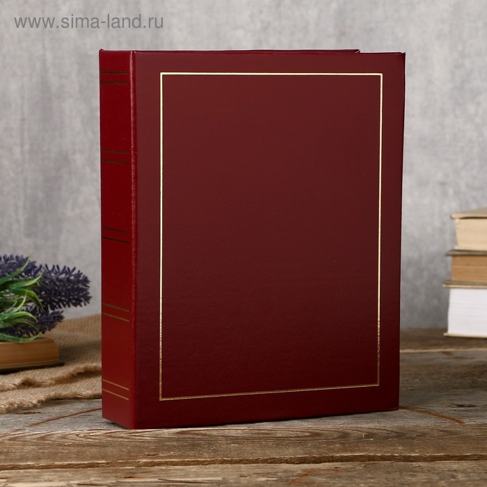 Фотоальбом Fotografia на 100 фото, 15x21 см Фотоальбом Fotografia на 100 фото, 15x21 см "Классика" красный