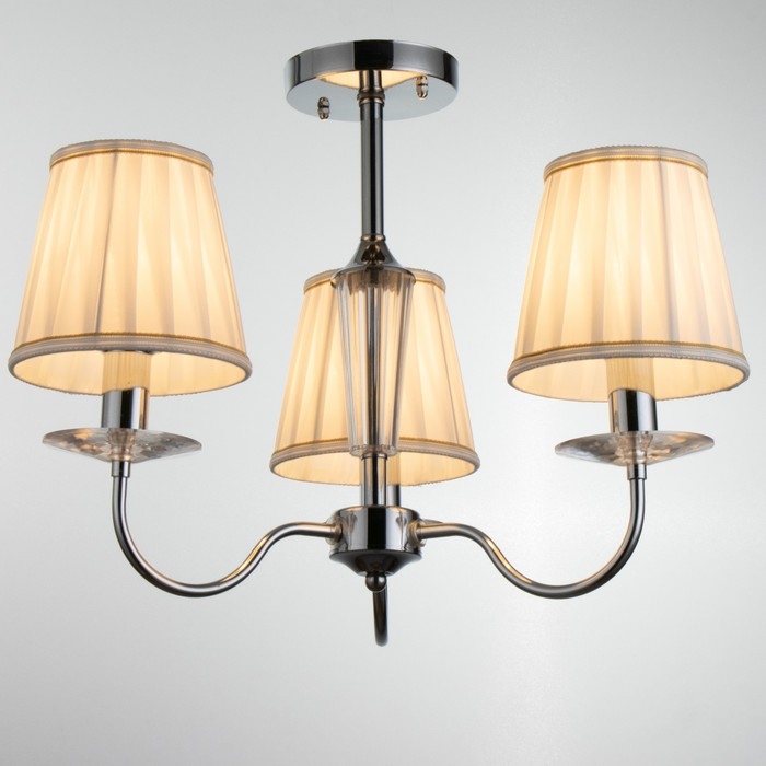 Люстра Люстра "Авиталь" 3xЕ14 40Вт хром 58х58х80 см BayerLux