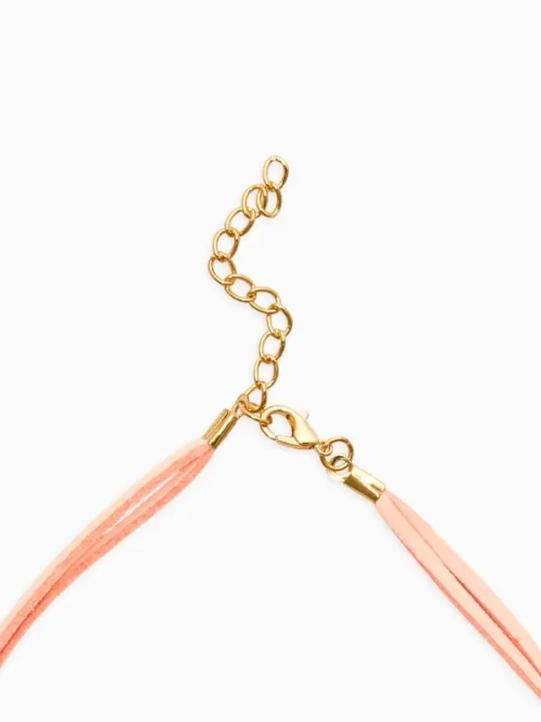 Набор детский &laquo;Выбражулька&raquo; космос, 3 предмета: бусы, пусеты, кольцо, цвет розово-золотой