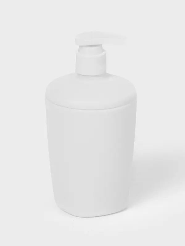 Набор для ванной комнаты Aqua, 4 предмета, пластик, белый