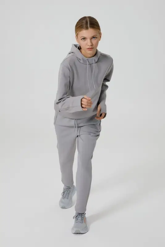 Худи унисекс Begi, серое, размер XS Худи унисекс Begi, серое, размер XS