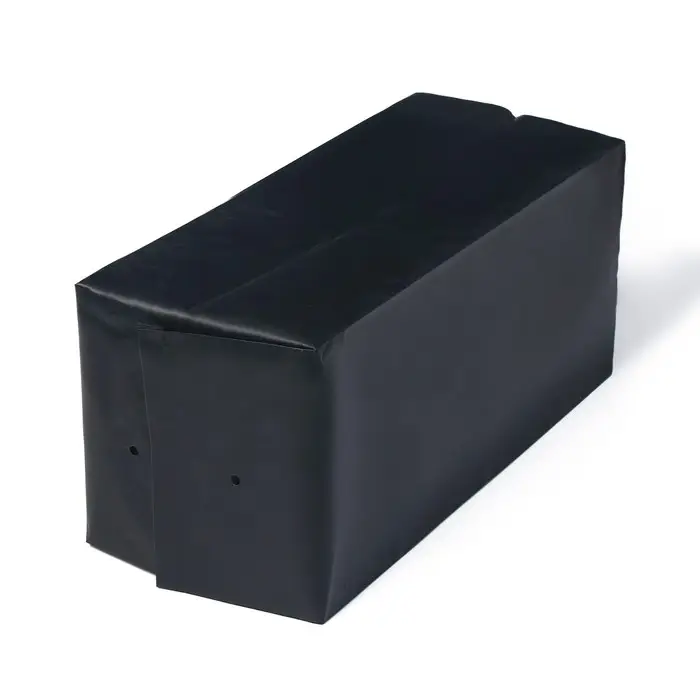 Пакет для рассады, 8 л, 15&times;34 см, полиэтилен толщиной 100 мкм, с перфорацией, чёрный, Greengo