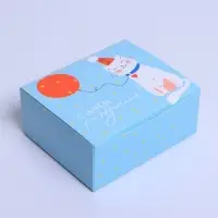 Коробка подарочная сборная, упаковка, «С Днём Рождения», 12 х 10 х 5 см Коробка подарочная сборная, упаковка, «С Днём Рождения», 12 х 10 х 5 см