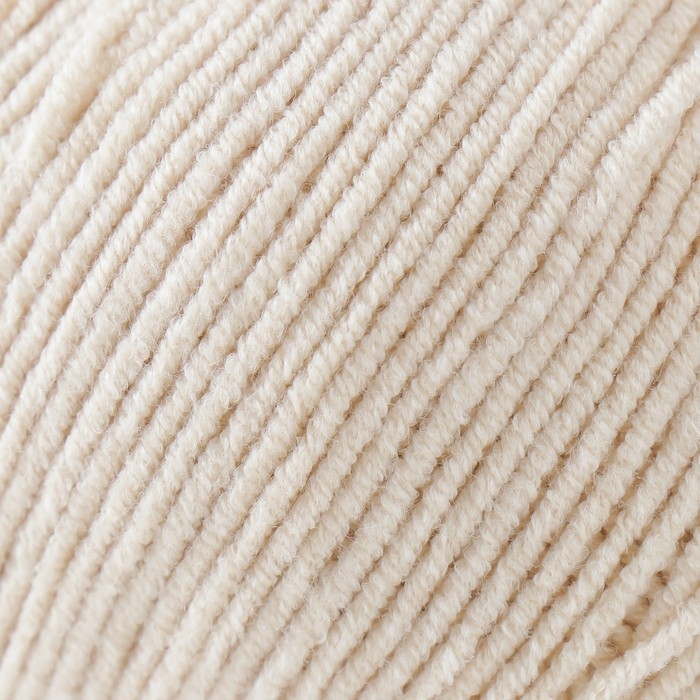 Пряжа Пряжа "Jeans" 55% хлопок, 45% акрил 160м/50гр (05 св.бежевый)