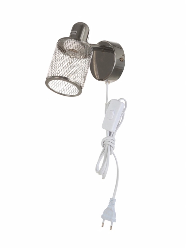 Спот "Анрия" 1хЕ14 40Вт хром 14х8х12 см