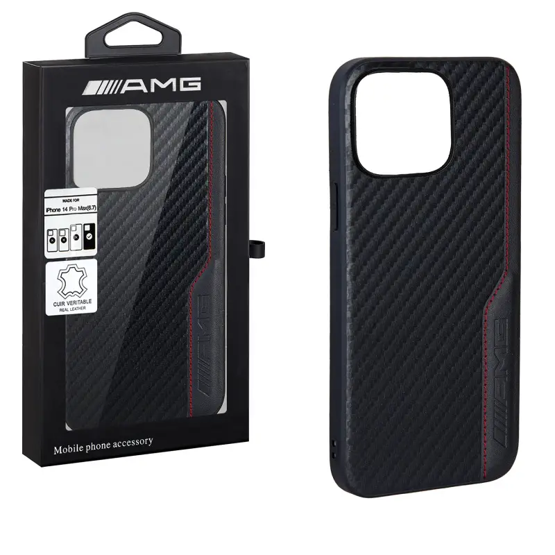 Чехол для iPhone 14 Pro Max AMG BLS
