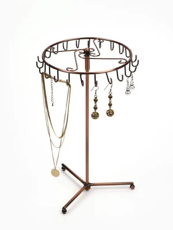 Подставка для украшений &laquo;QF. Вешалка&raquo;, 23 крючка, 21&times;34 см, цвет медный