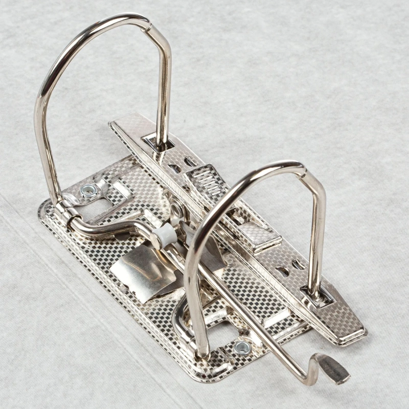 Папка-регистратор Комус Экономи 75мм красная, ПБП1, карм.кор., мет.уг