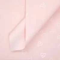 Пленка листах 57x57см, розовый, 65 микрон Пленка листах 57x57см, розовый, 65 микрон