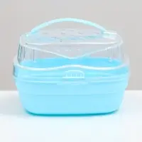 Переноска для грызунов &laquo;Пижон&raquo;, 23&times;16&times;15 см, синяя