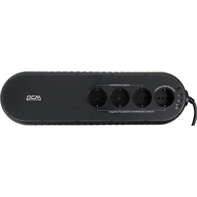 ИБП Powercom WOW-850U 850ВА/425Вт, 4xEURO, USB/RJ45